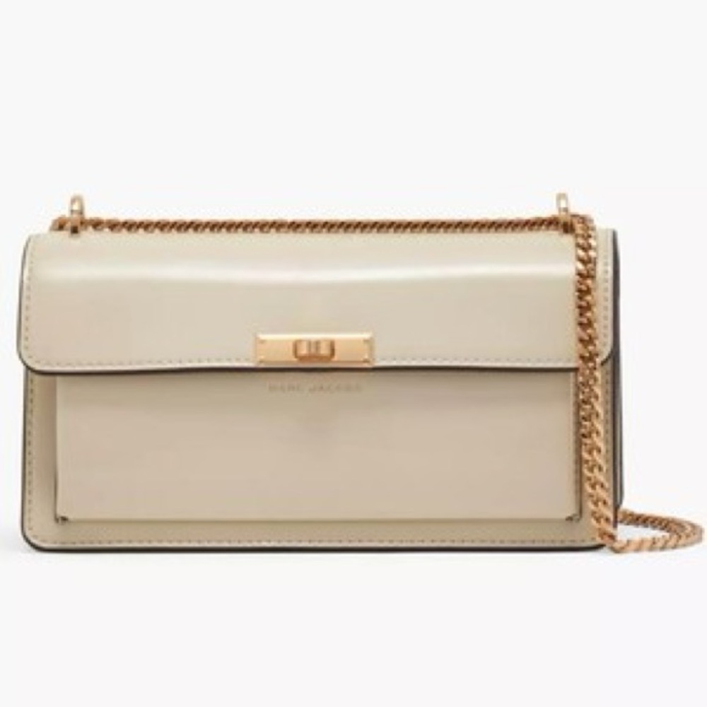 Marc Jacobs Convertible Shoulder Bag- MARSHMALLOW